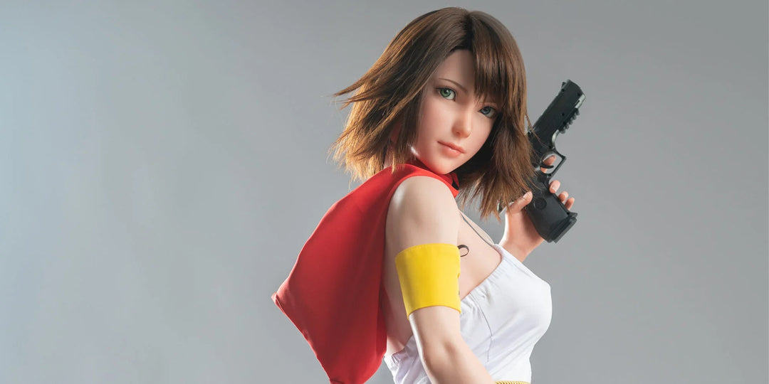 Game Lady Yuna 167cm Full Silicone Factory Video