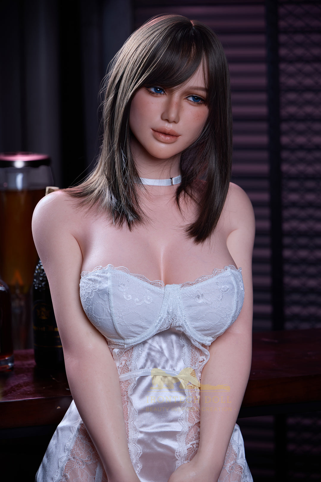 Irontech Doll 164 cm E Silicone - Celine V2 | Seamless Neck (AIO)