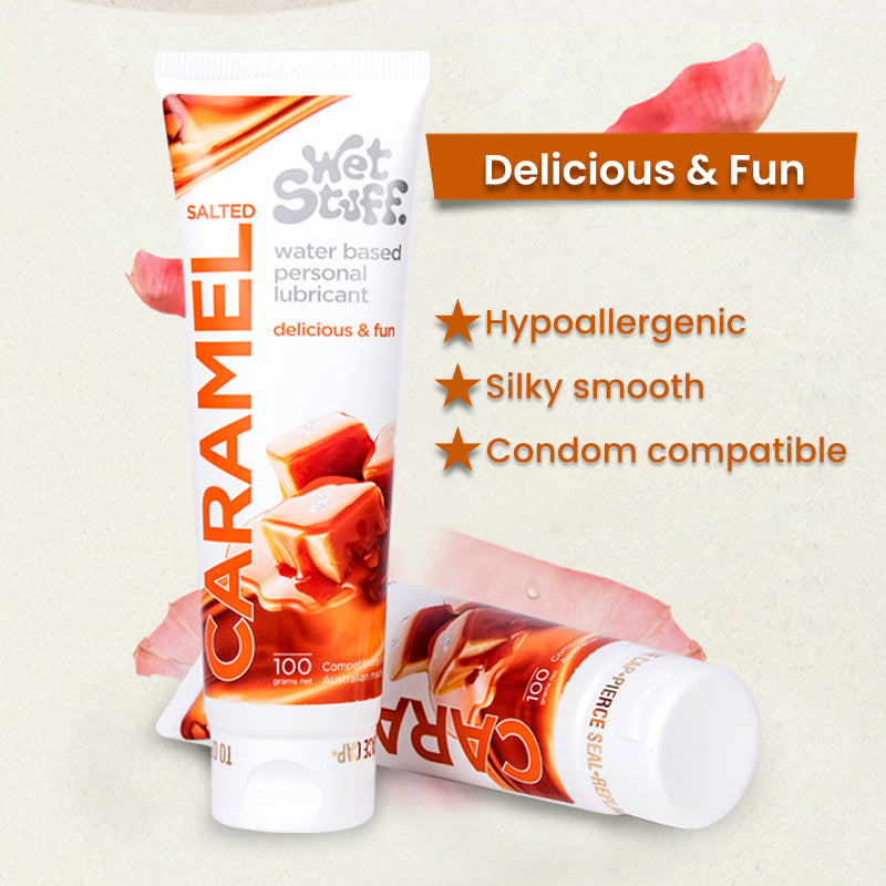 Wet Stuff - Salted Caramel, Water Based Personal Lubricant