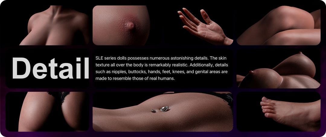 ZELEX SLE Series Silicone Sex Doll Bodies - Single Body(No Head)