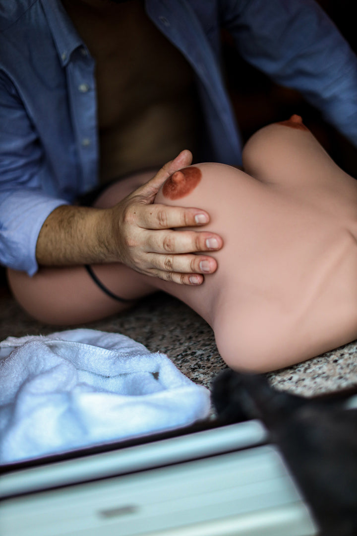 CLIMAX DOLL - 157# TPE Torso (Black)