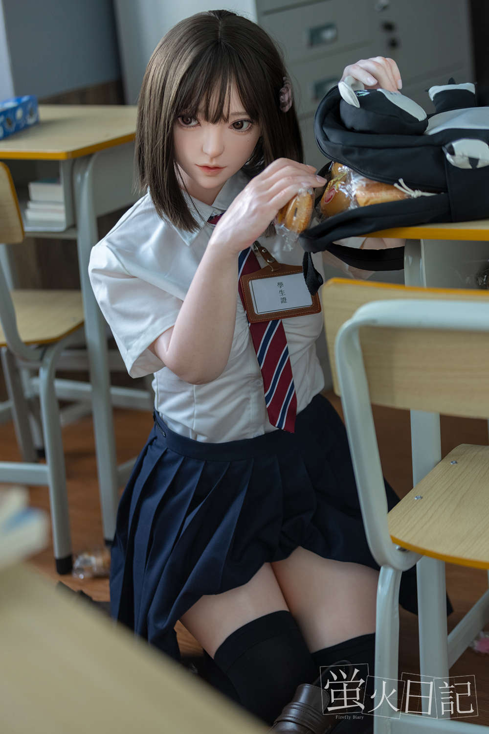 Muñeca Diario Luciérnaga 151 cm Silicona - Nanako