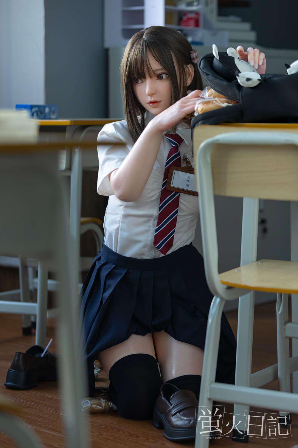 Muñeca Diario Luciérnaga 151 cm Silicona - Nanako