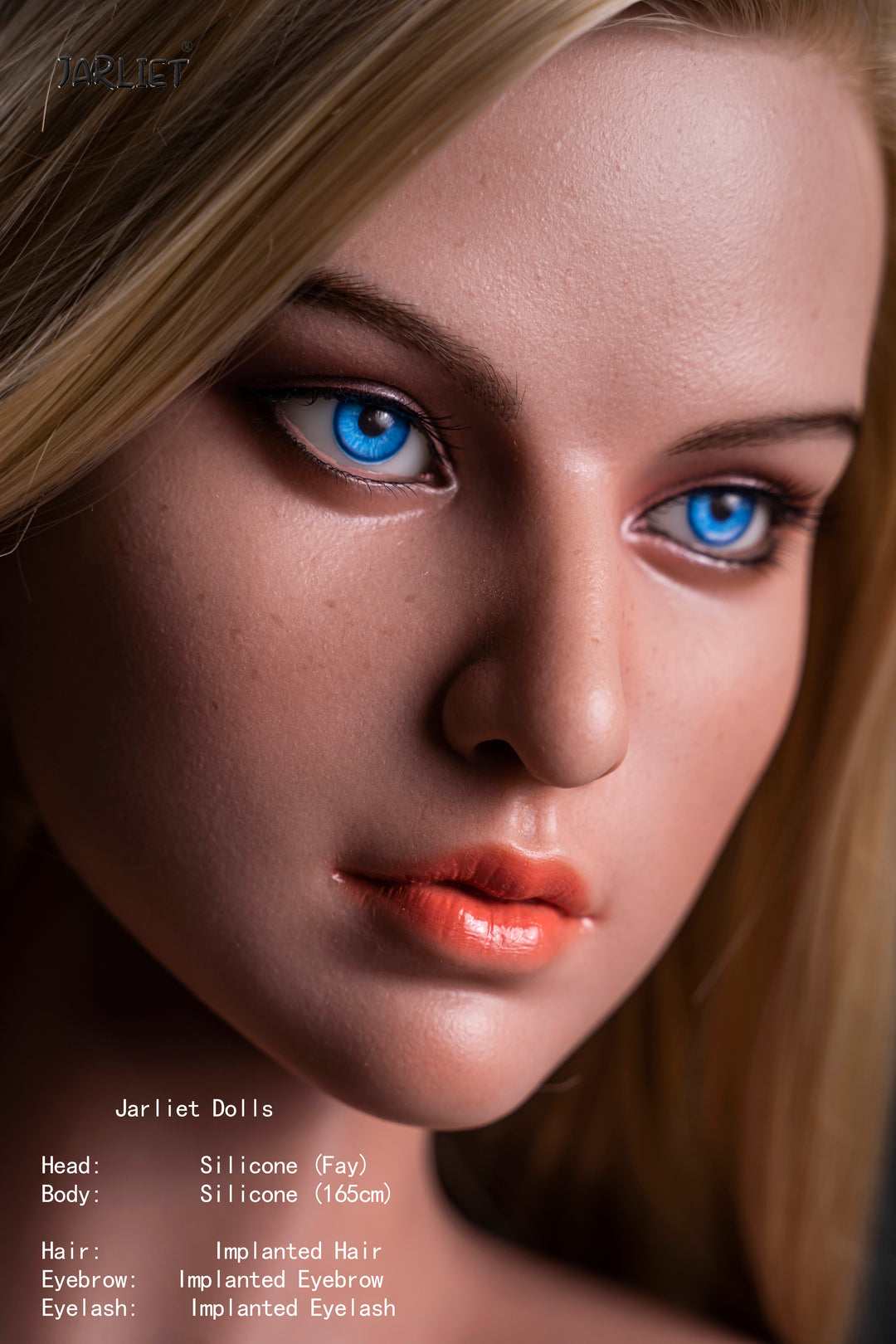 Jarliet Doll 165 cm Silicone - Fay