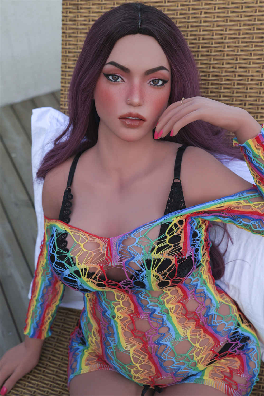 CLIMAX PUPPE 155 cm Hybrid - Ginny (beweglicher Kiefer)