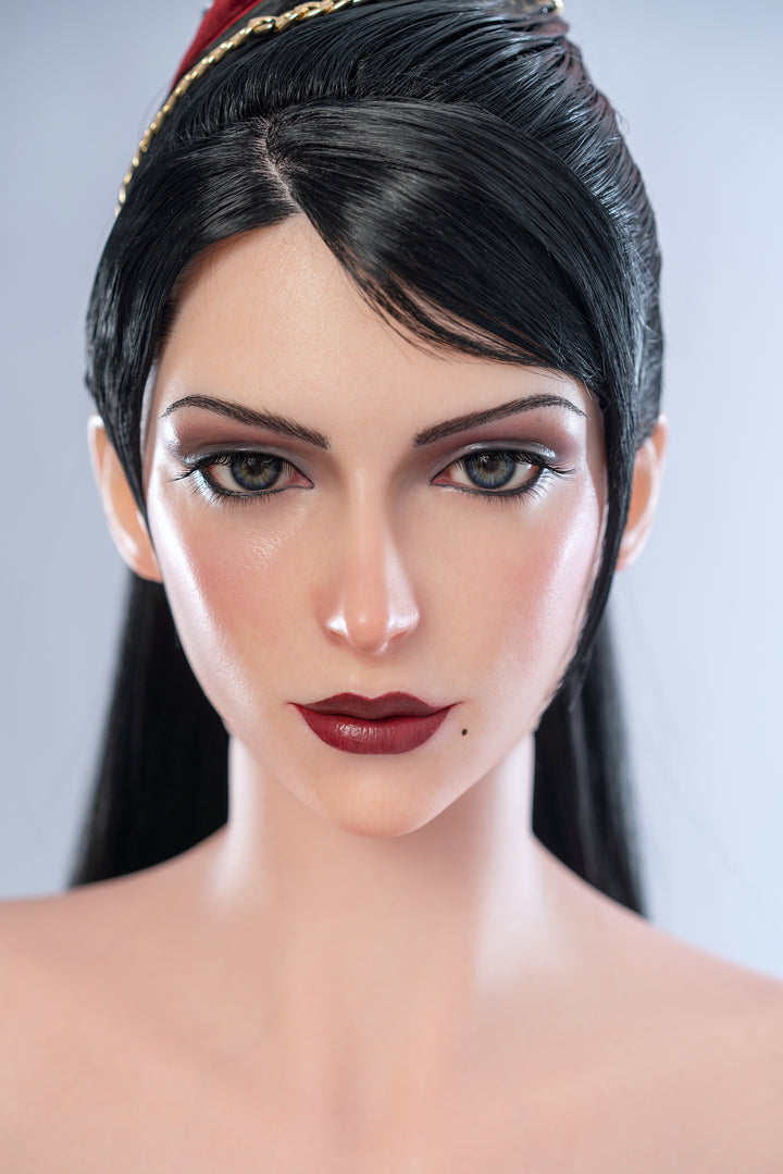 Game Lady 170 cm B-Cup Silicone Sex Doll Bayonetta – Realistic Face