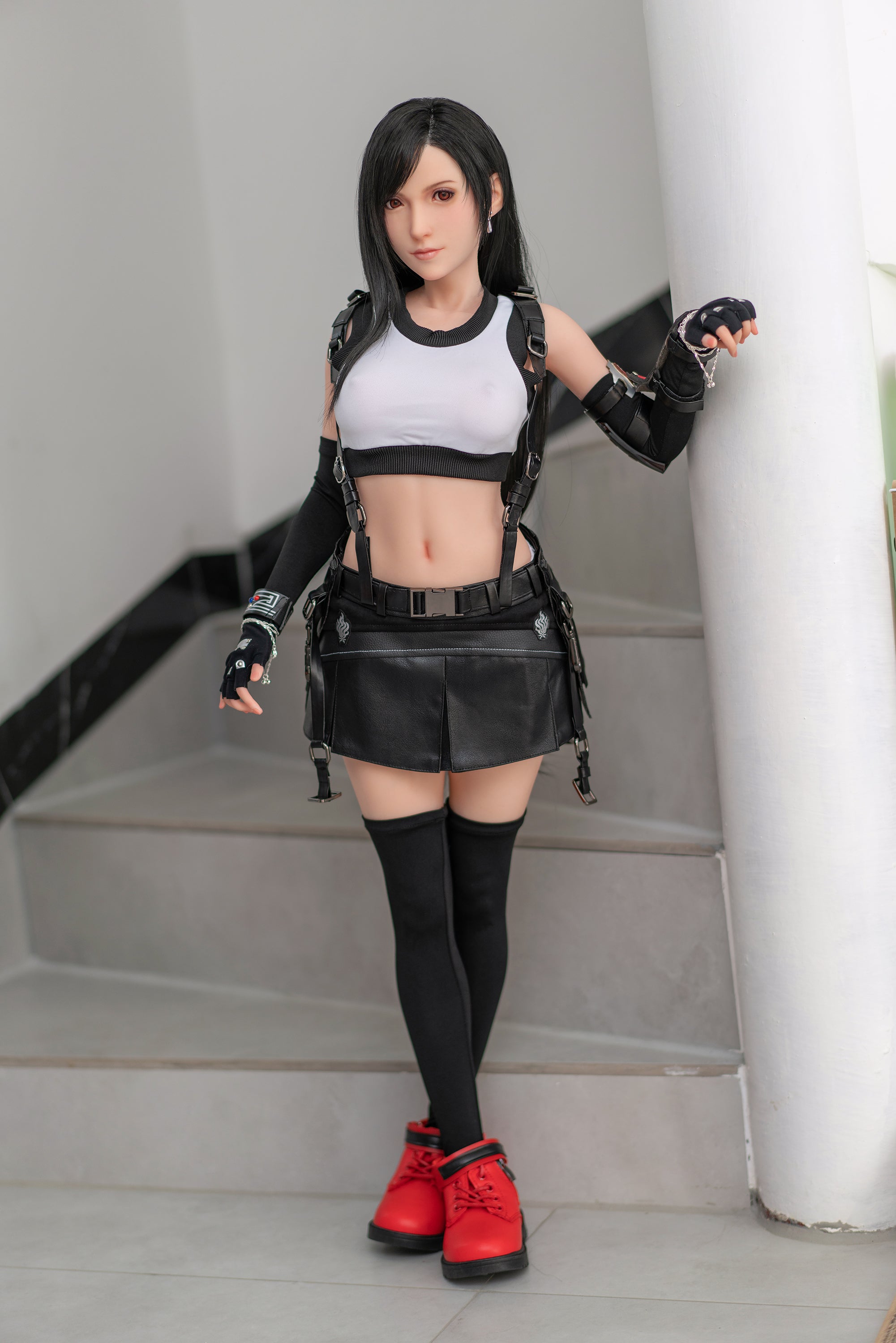 Game Lady 100 cm B Silicone Seamless Neck - Tifa