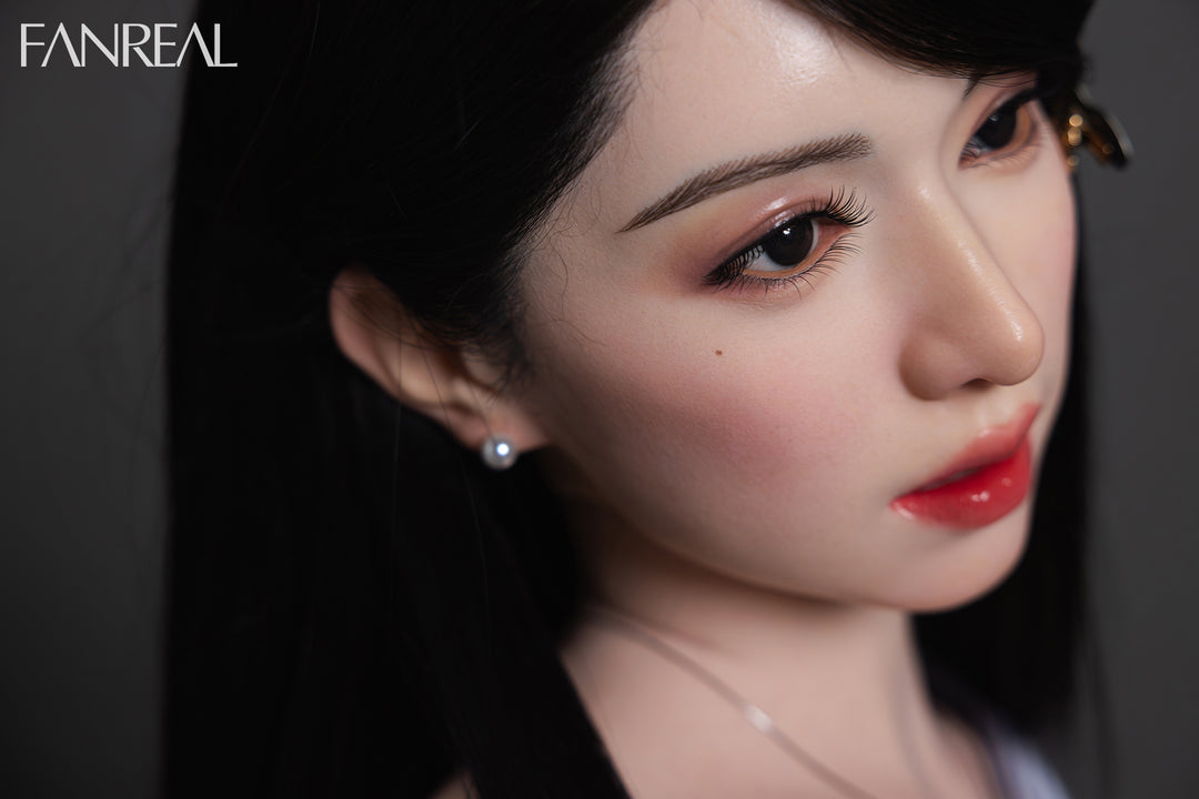 FANREAL Doll Kimmy V2 – 155cm F-Cup Silicone Sex Doll with Real Skin Texture