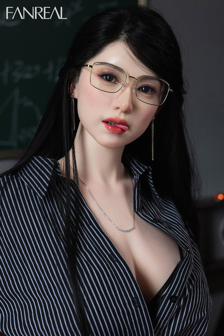 FANREAL Doll Kimmy V3 – 155cm F-Cup Silicone Sex Doll with Real Skin Texture