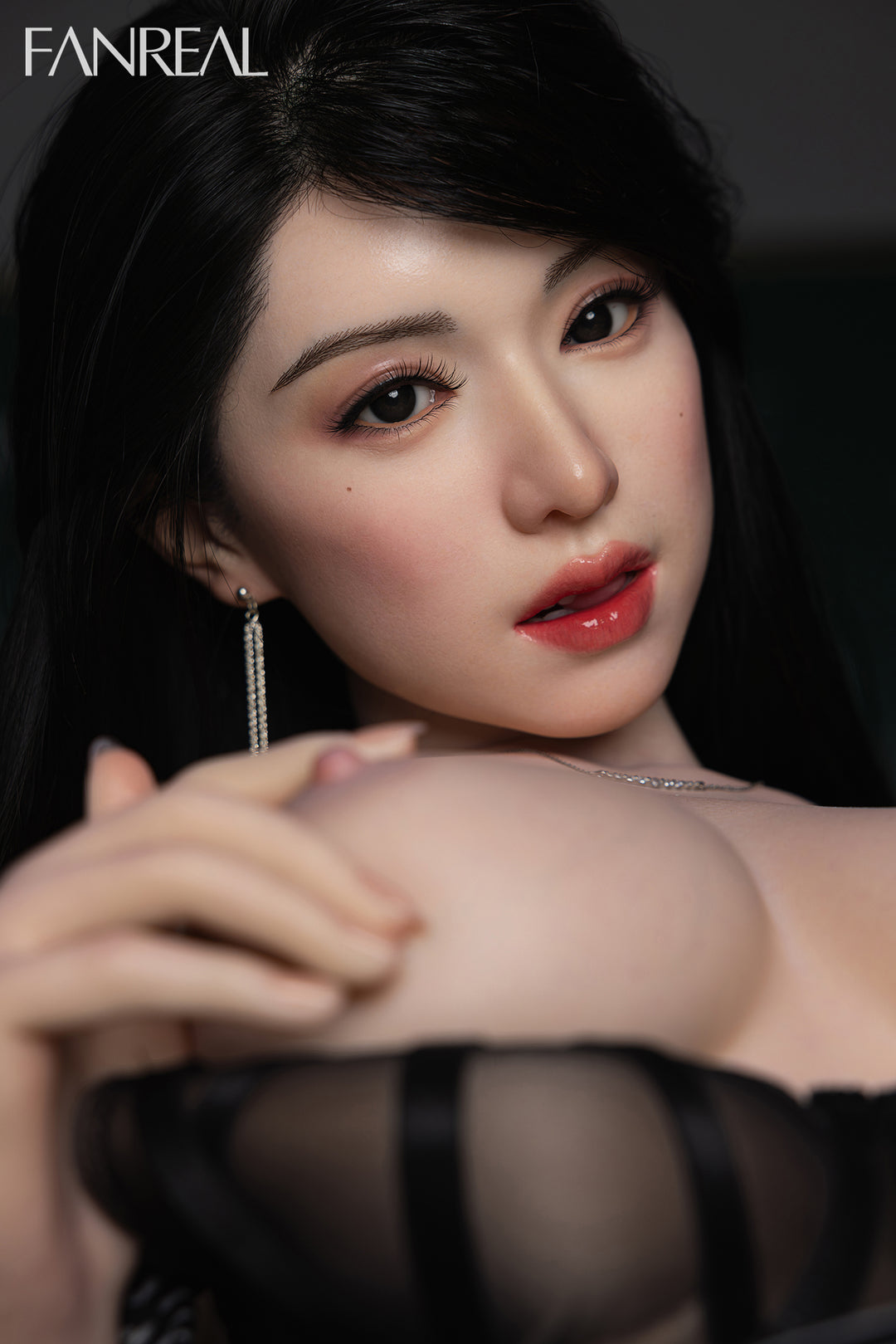 FANREAL Doll Kimmy V3 – 155cm F-Cup Silicone Sex Doll with Real Skin Texture