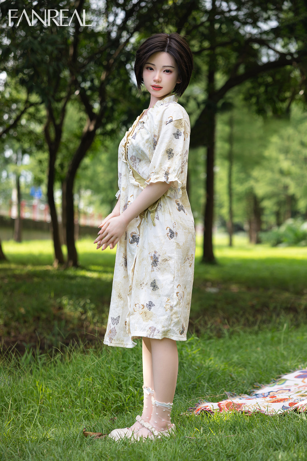 FANREAL Doll Molly V2 – 153cm B-Cup Realistic Silicone Sex Doll