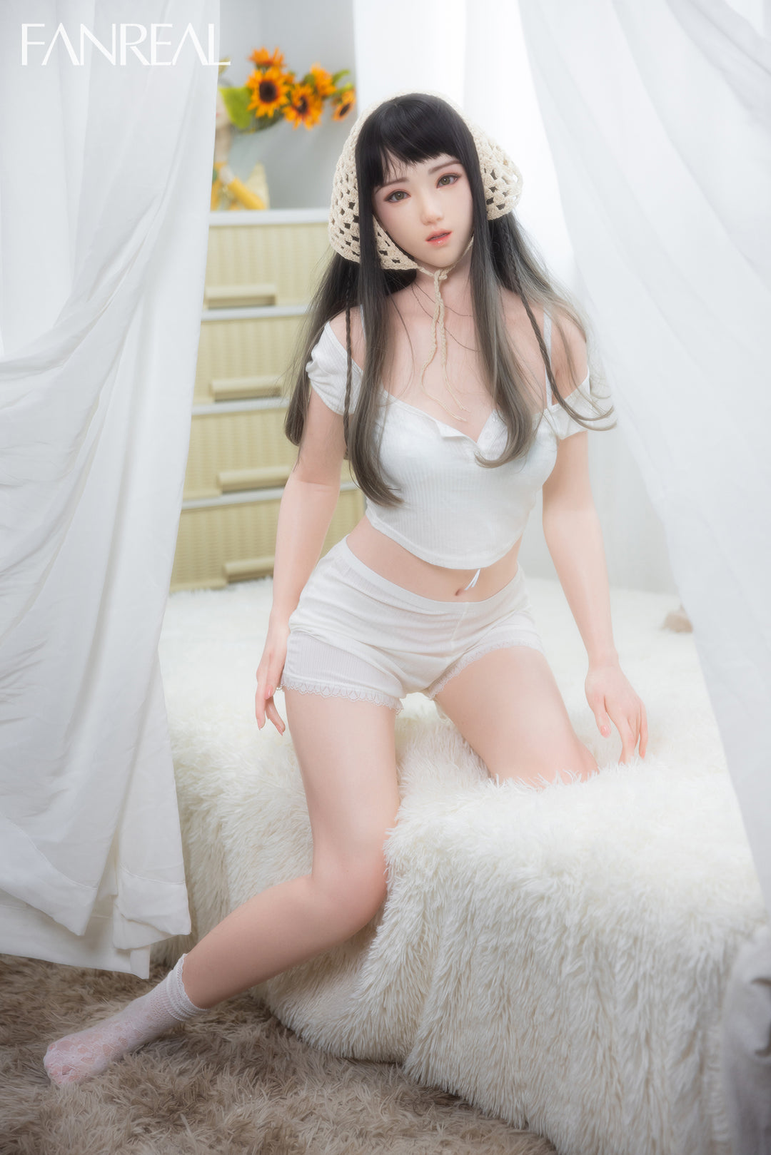 FANREAL Doll Jia – 158cm B-Cup Realistic Silicone Sex Doll