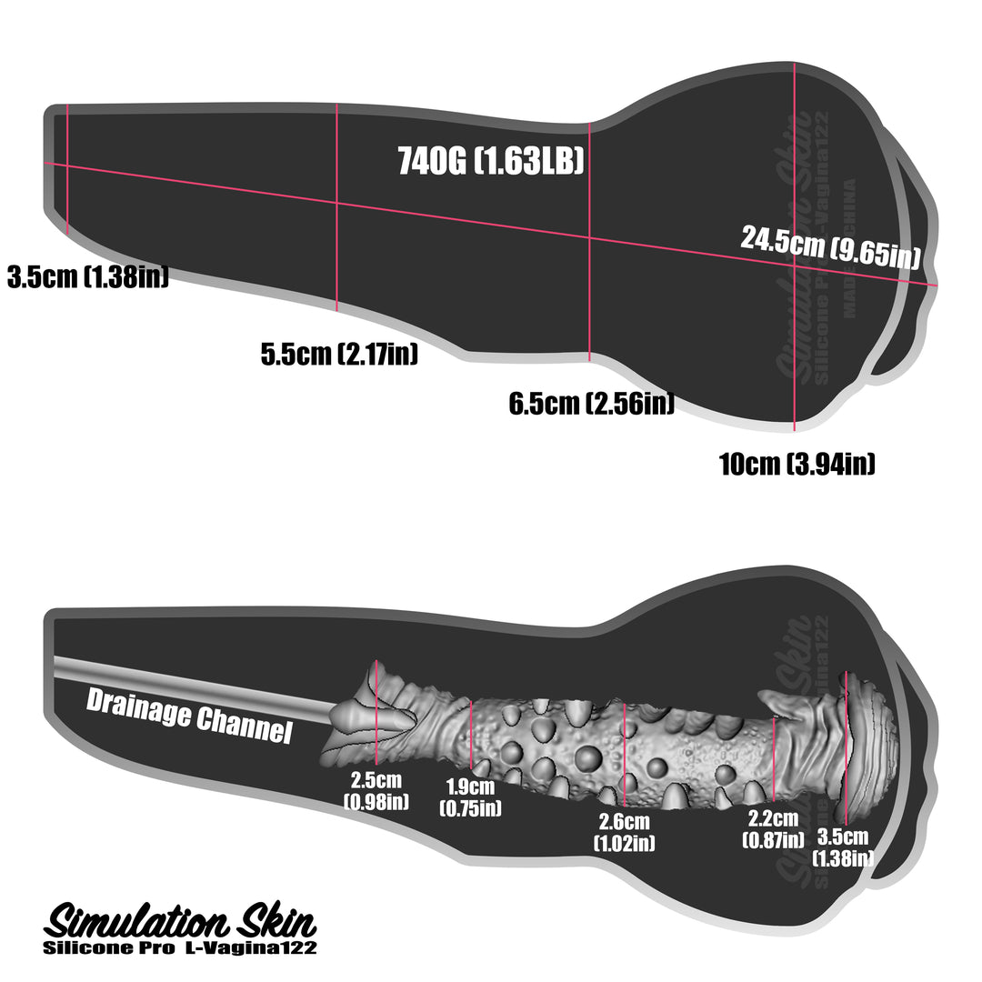 Silikon Realistischer Masturbationsbecher Vagina 911 (SG)