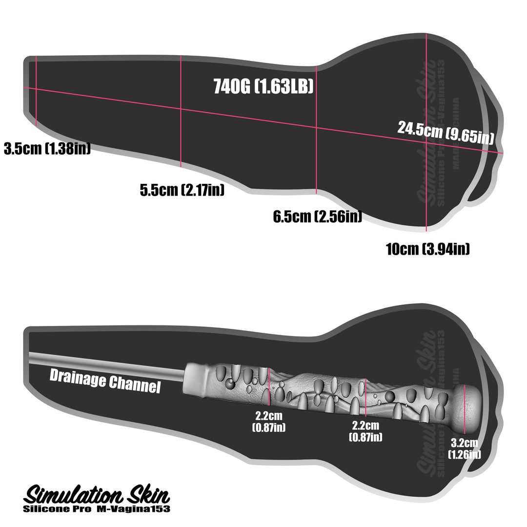 Climax Doll Silicone Masturbation Cup – Realistic Vagina Male Sex Toy