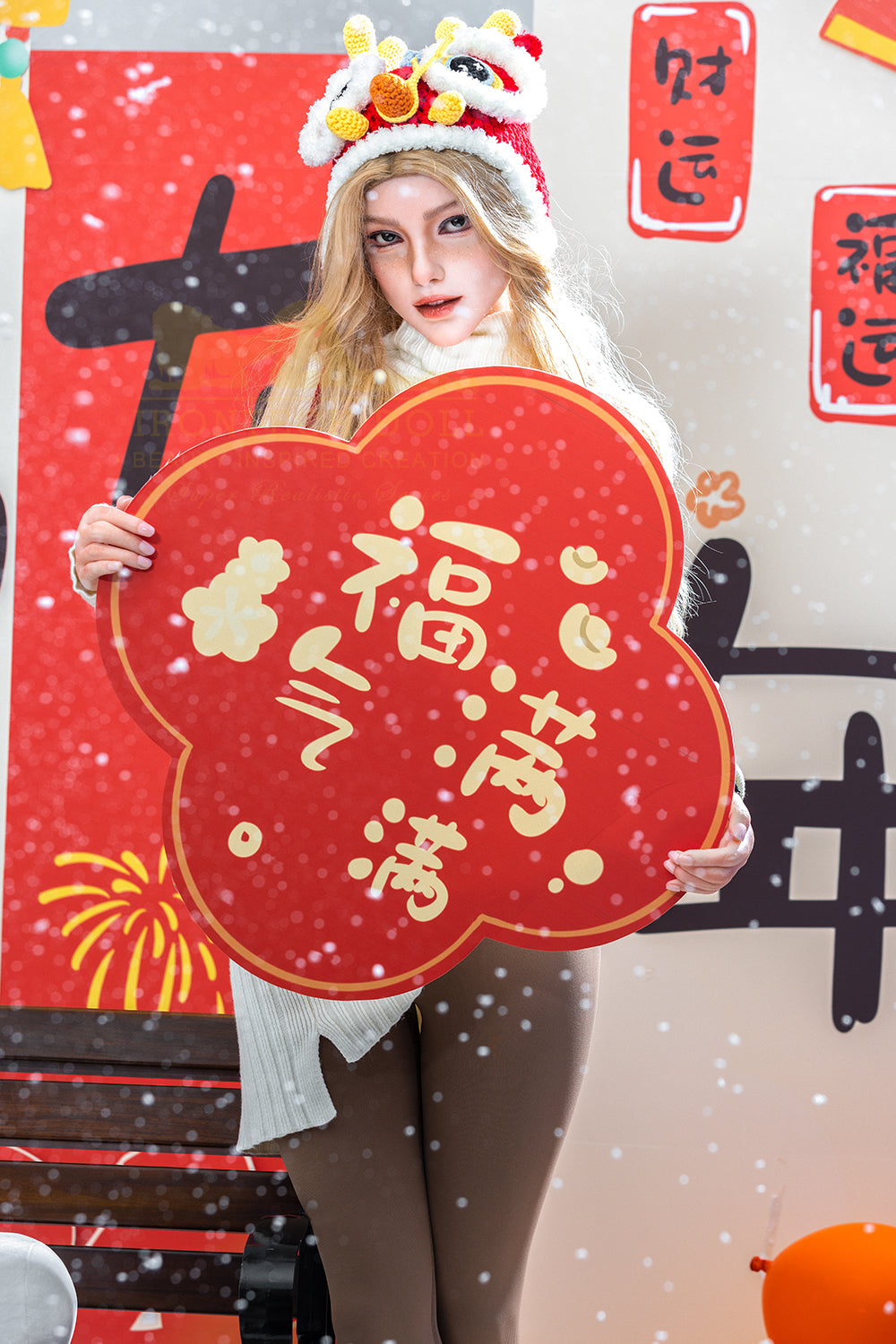 Irontech Puppe 163 cm C Silikon - Vivian