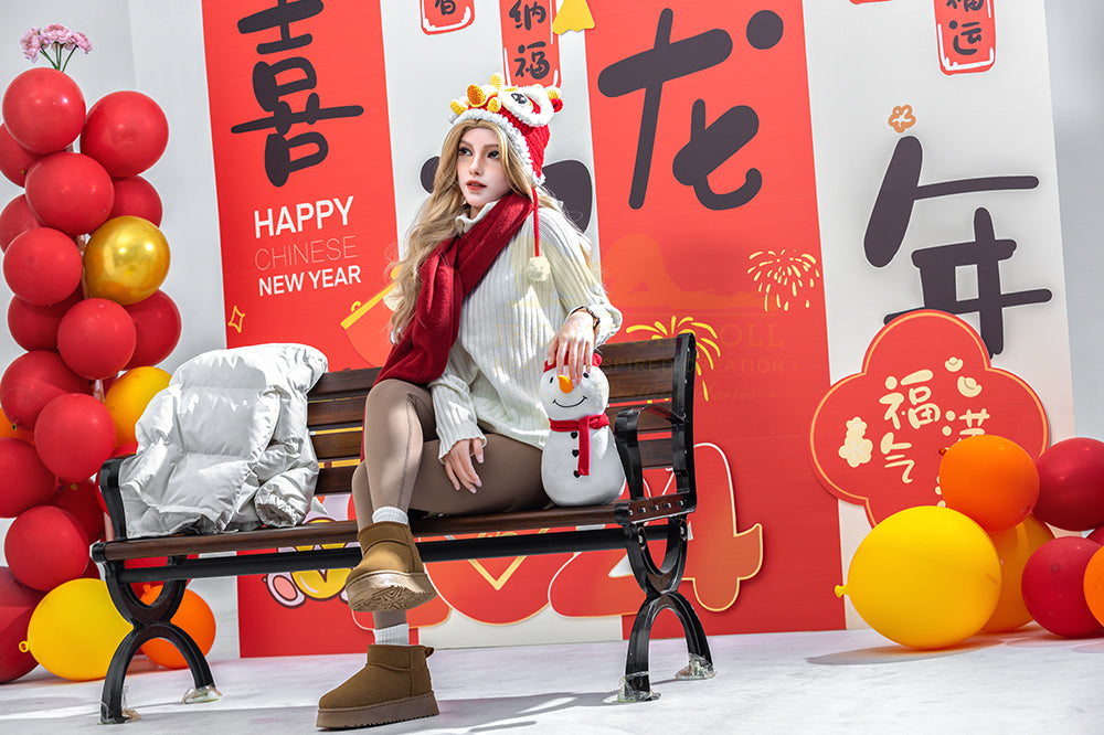 Irontech Puppe 163 cm C Silikon - Vivian