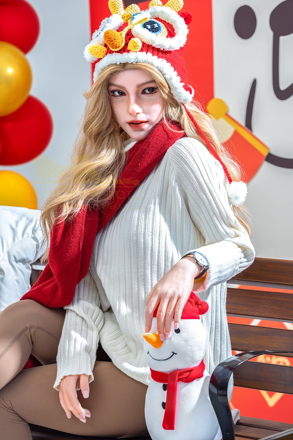 Irontech Puppe 163 cm C Silikon - Vivian