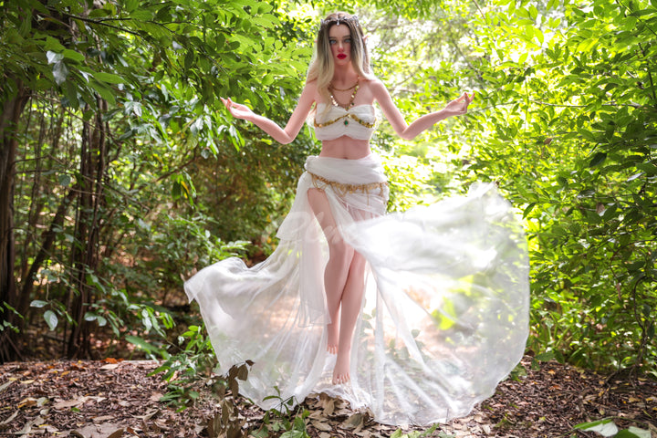 CLIMAX DOLL 157 cm Silicone - Athena (Mâchoire Mobile)