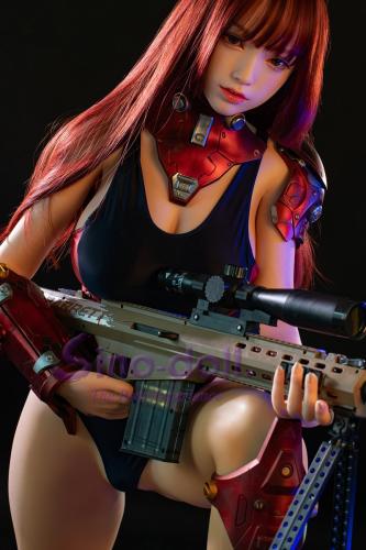 Sino Doll Pro Soft Max 167 cm G Platinum Silicone - Linqiu (R+S Effect)
