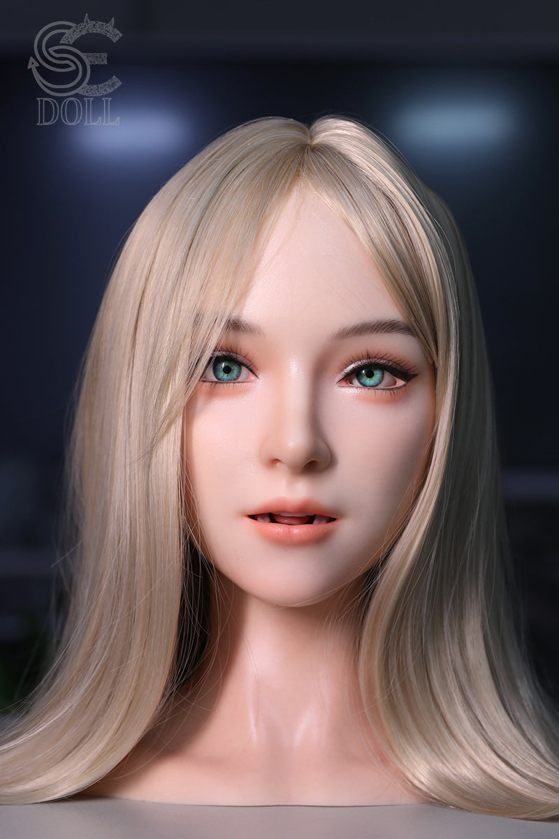 SEDOLL SE X-Bot AI head front view with wig