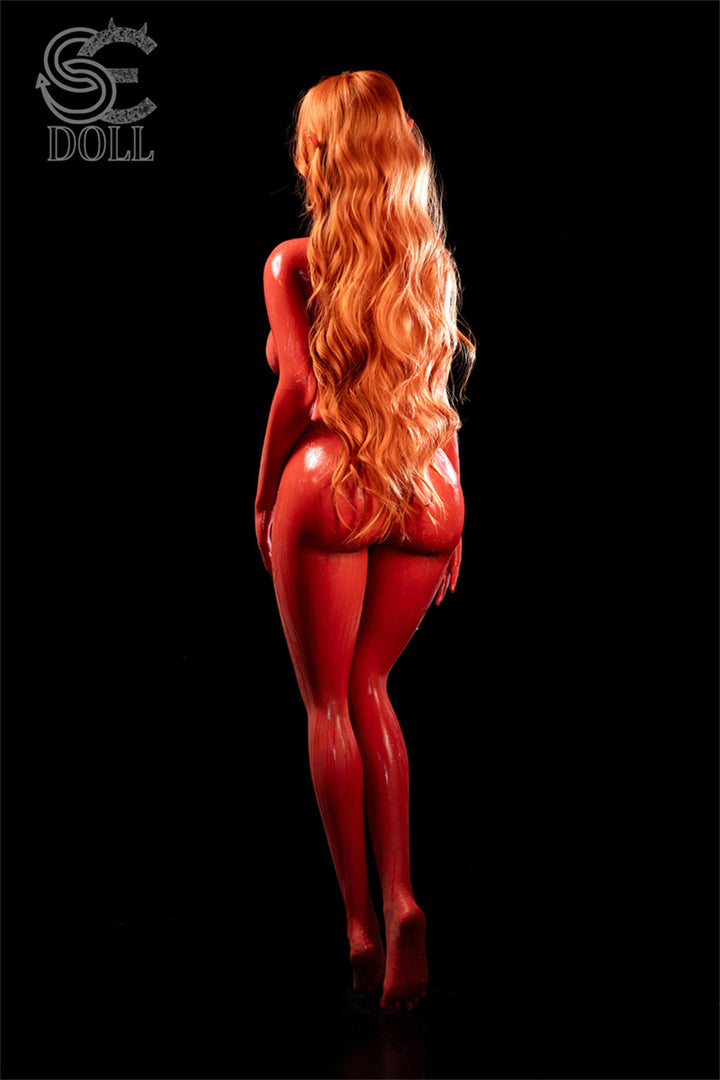 SEDOLL 157 cm H TPE - Elf Luis.G – full-length unclothed rear view highlighting her back and rounded hips