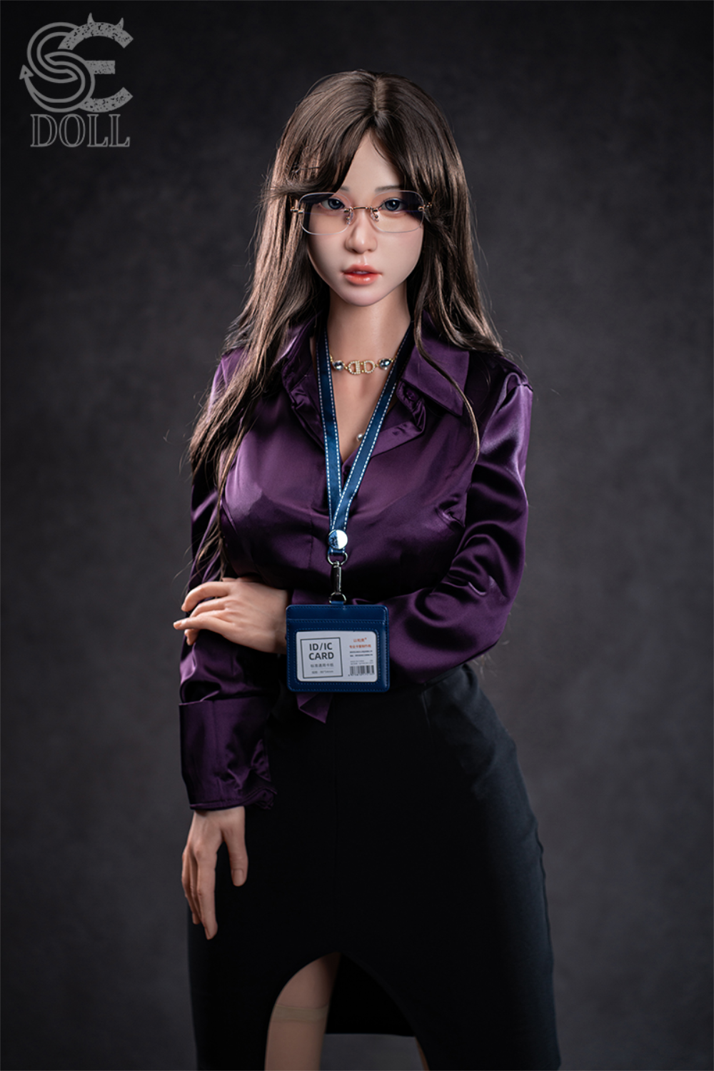 SEDOLL T161 cm C Aya Series Silicone -  Sena.A in professional attire with a dark background