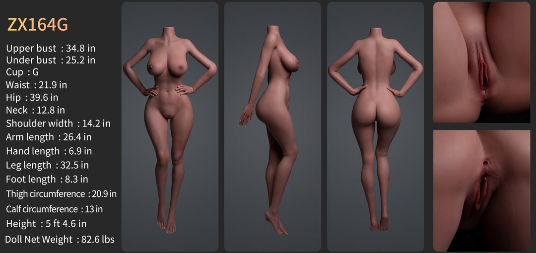 Zelex Doll SLE Series 164 cm G Silicone - ZXE200-1