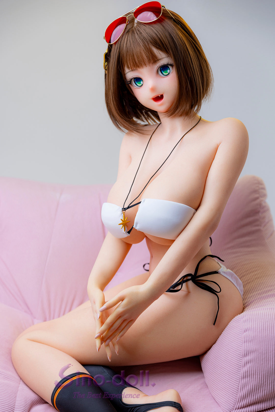 Sino-Doll 143cm Soft-Max – Linlan Big Breast Ultra-Realistic Silicone Sex Doll (R+S Effect, Yellow Jacket)
