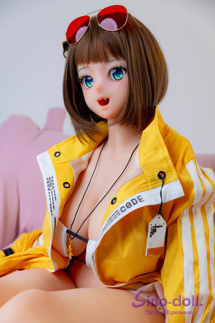 Sino-Doll 143cm Soft-Max – Linlan Big Breast Ultra-Realistic Silicone Sex Doll (R+S Effect, Yellow Jacket)