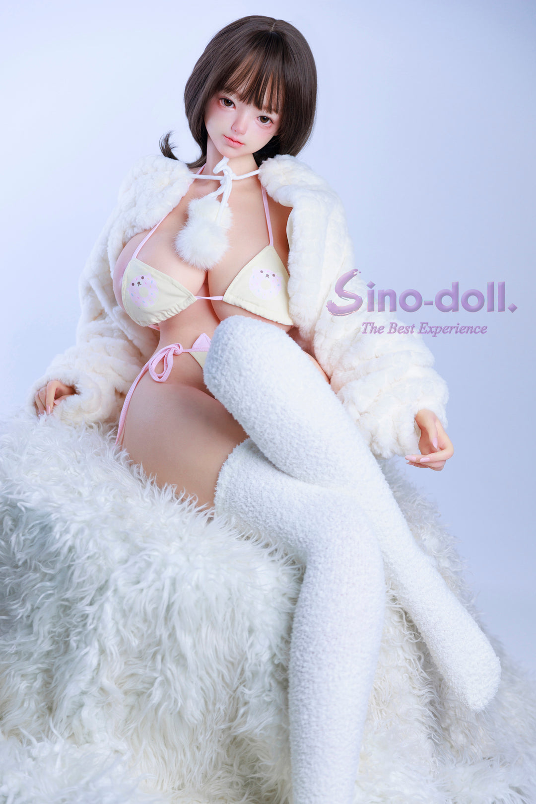 Sino-Doll 143cm Soft-Max – Linbai Big Breast Ultra-Realistic Silicone Sex Doll (R+S Effect)