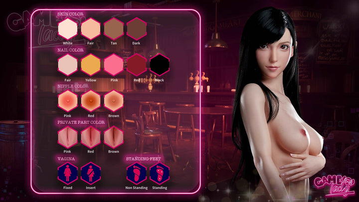 Game Lady 166 cm Silicone - Lara | Sex Dolls SG