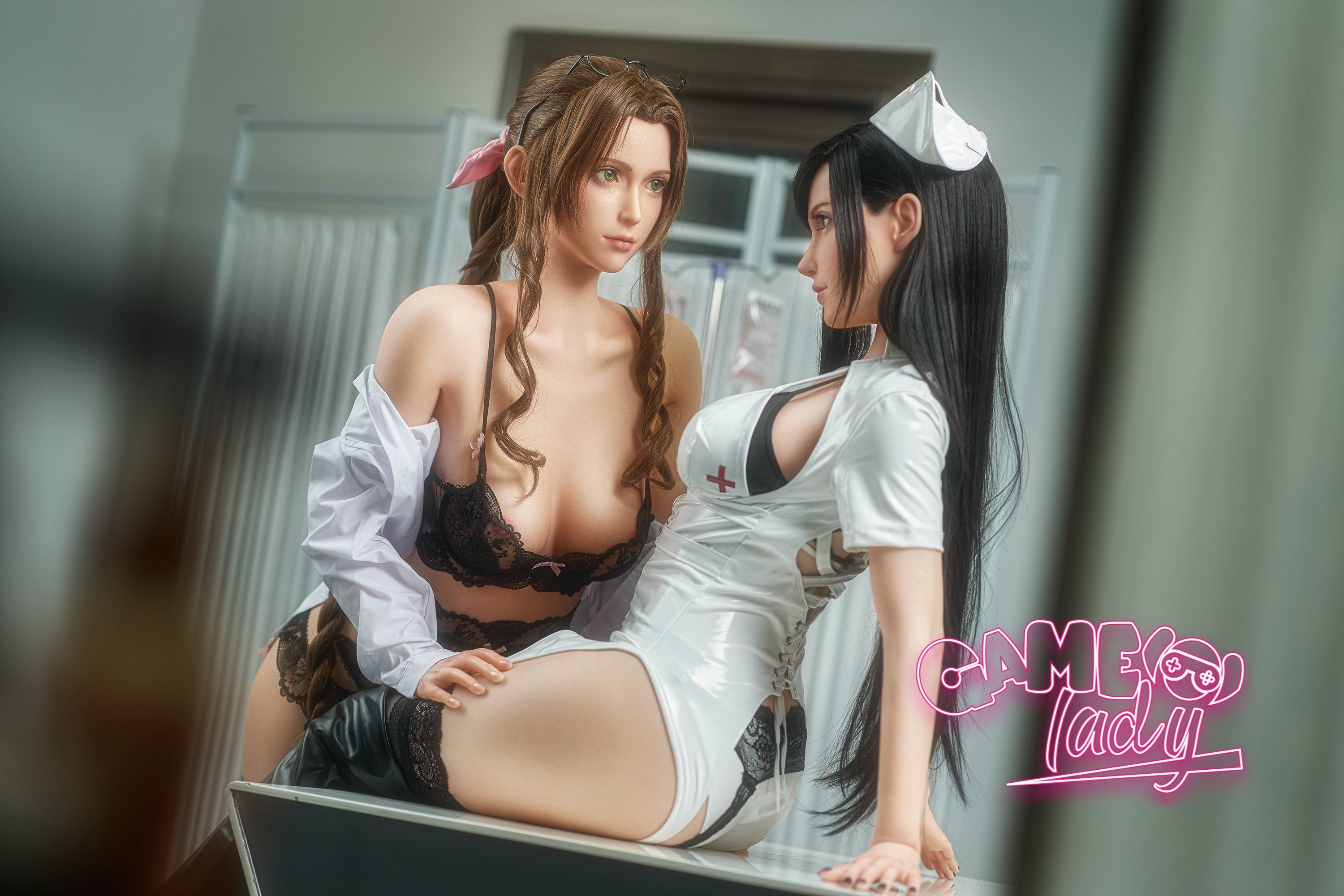 Game Lady Silicone - Tifa 167 cm & Aerith 168 cm | Sex Dolls SG