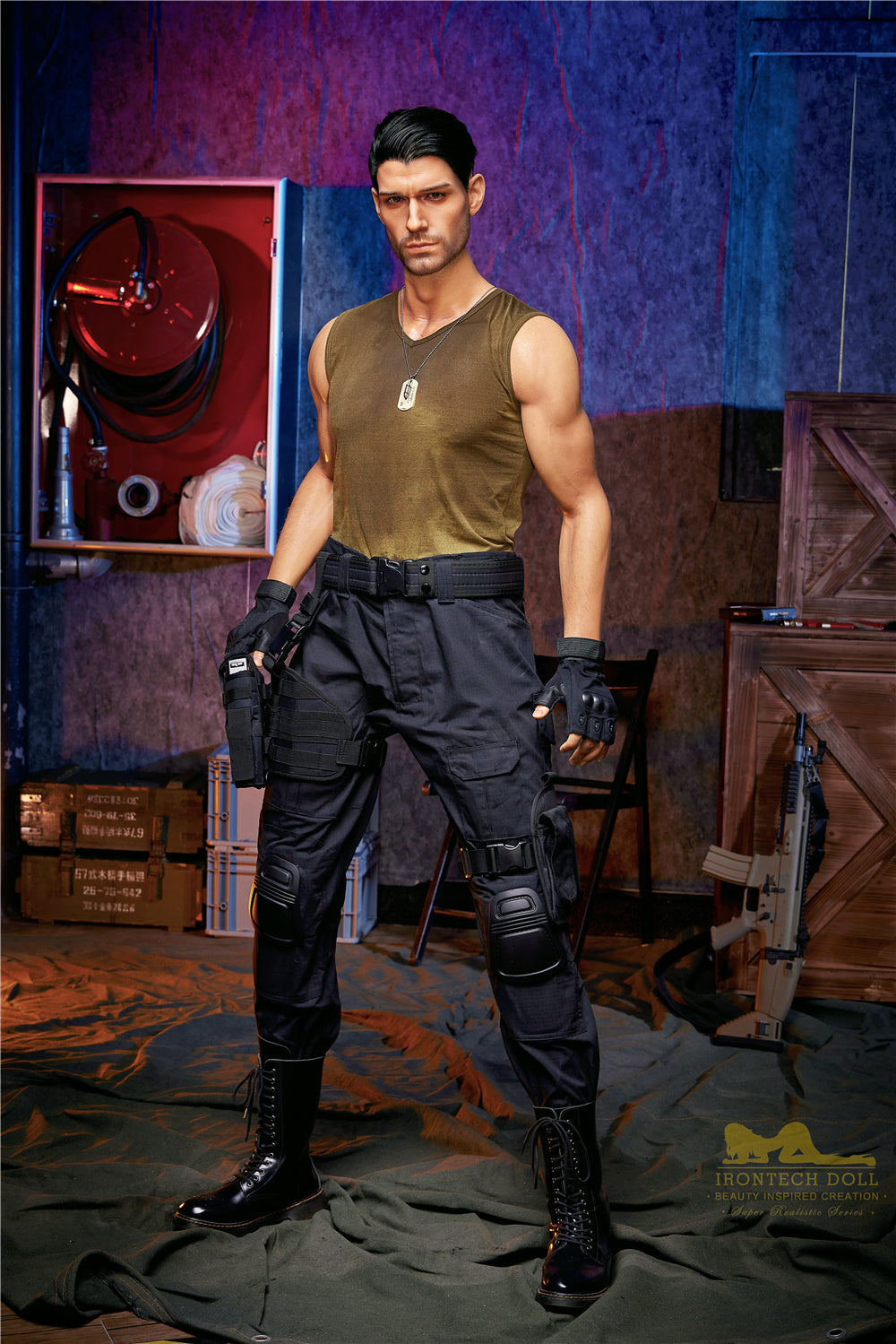 Irontech Doll 176 cm Silicone - Male Thomas (V2) | Sex Dolls SG