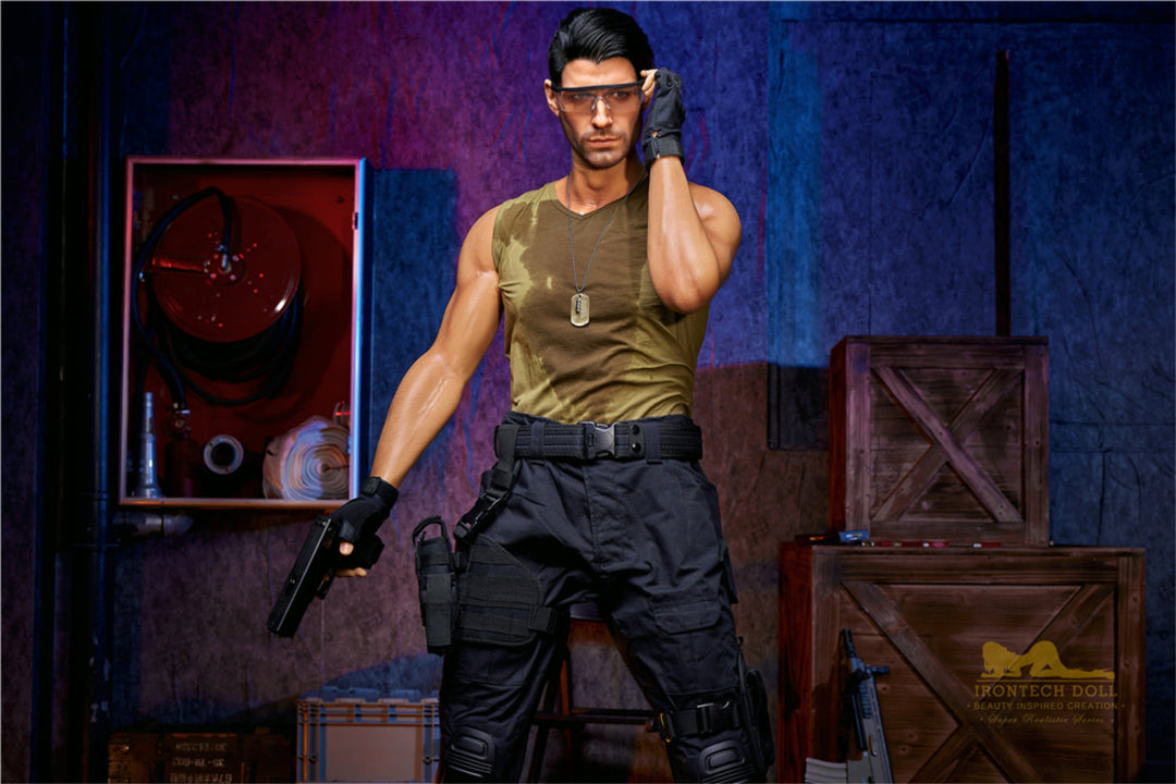 Irontech Doll 176 cm Silicone - Male Thomas (V2) | Sex Dolls SG