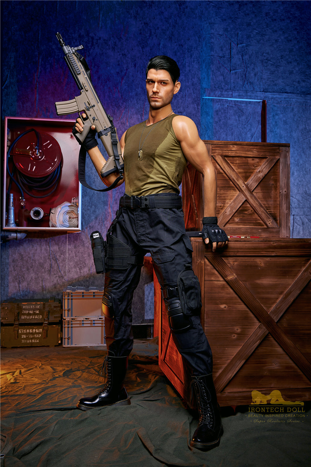 Irontech Doll 176 cm Silicone - Male Thomas (V2) | Sex Dolls SG