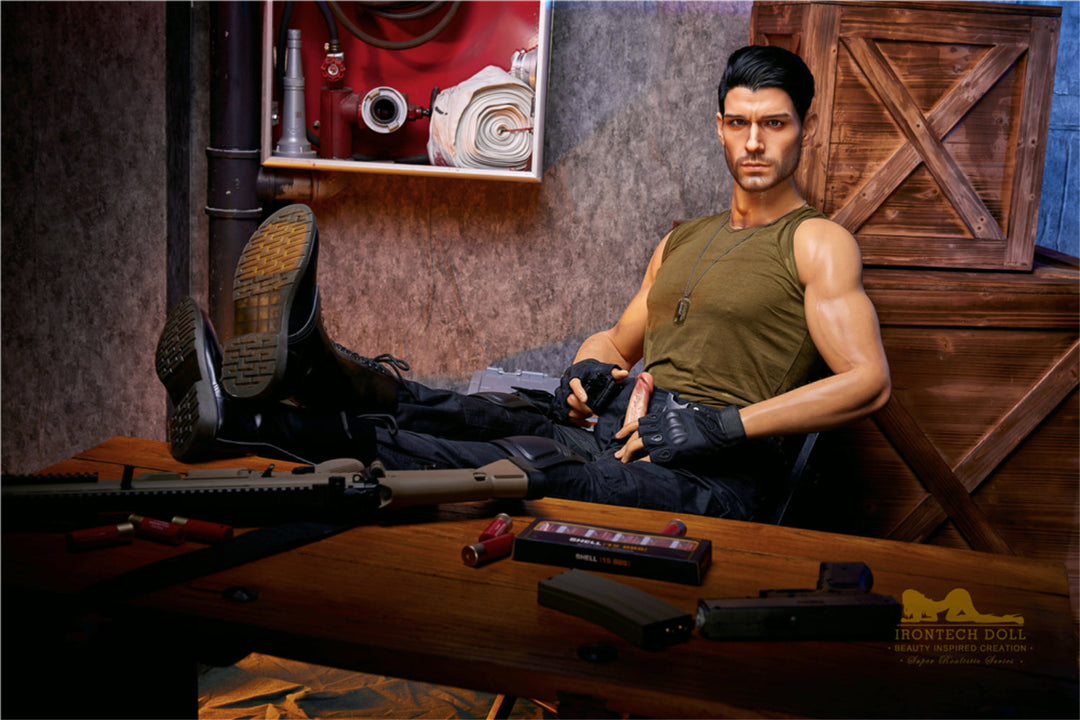Irontech Doll 176 cm Silicone - Male Thomas (V2) | Sex Dolls SG