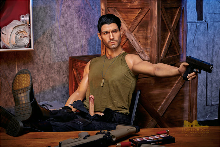 Irontech Doll 176 cm Silicone - Male Thomas (V2) | Sex Dolls SG