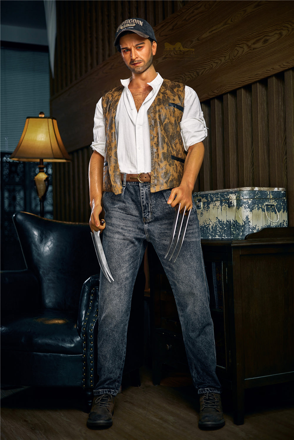 Irontech Doll 176 cm Silicone - Male William | Sex Dolls SG