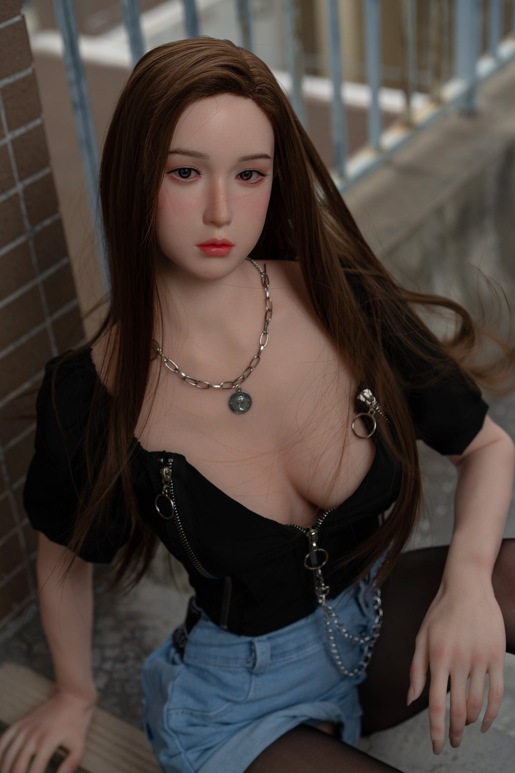 Zelex Doll Mini 130 cm B Silicone - Emerald | Sex Dolls SG