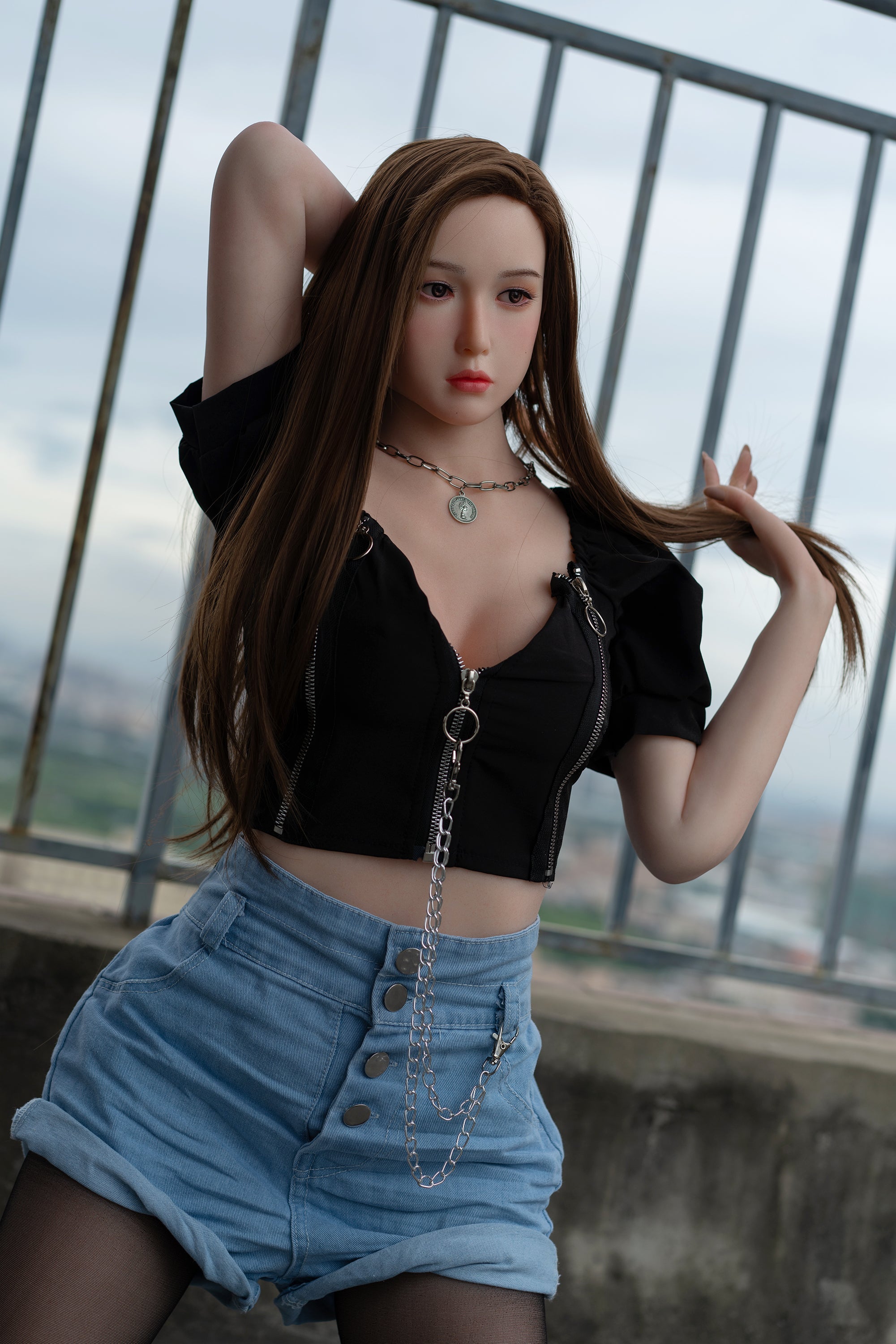 Zelex Doll Mini 130 cm B Silicone - Emerald | Sex Dolls SG