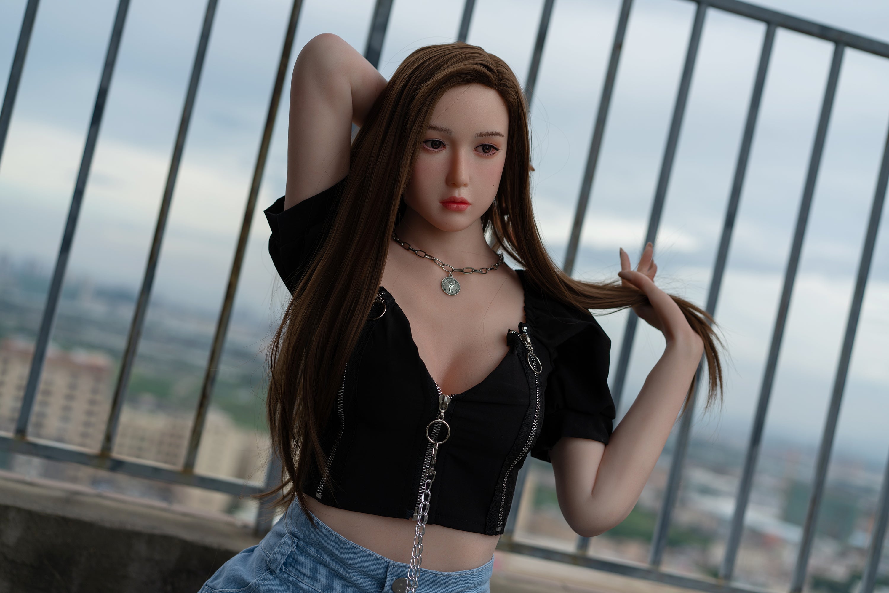 Zelex Doll Mini 130 cm B Silicone - Emerald | Sex Dolls SG