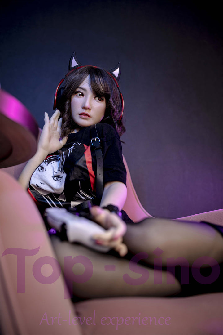 Top Sino 159 cm E Platinum Silicone - Milu - V2 | Sex Dolls SG