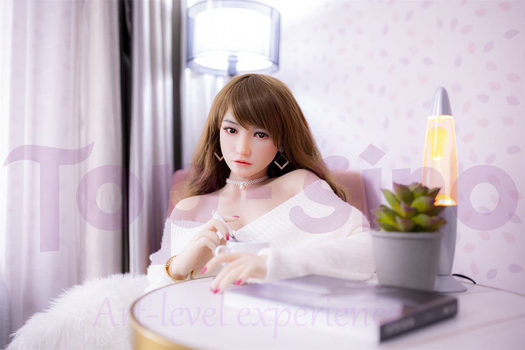 Top Sino 159 cm E Platinum Silicone - Milu - V1 | Sex Dolls SG
