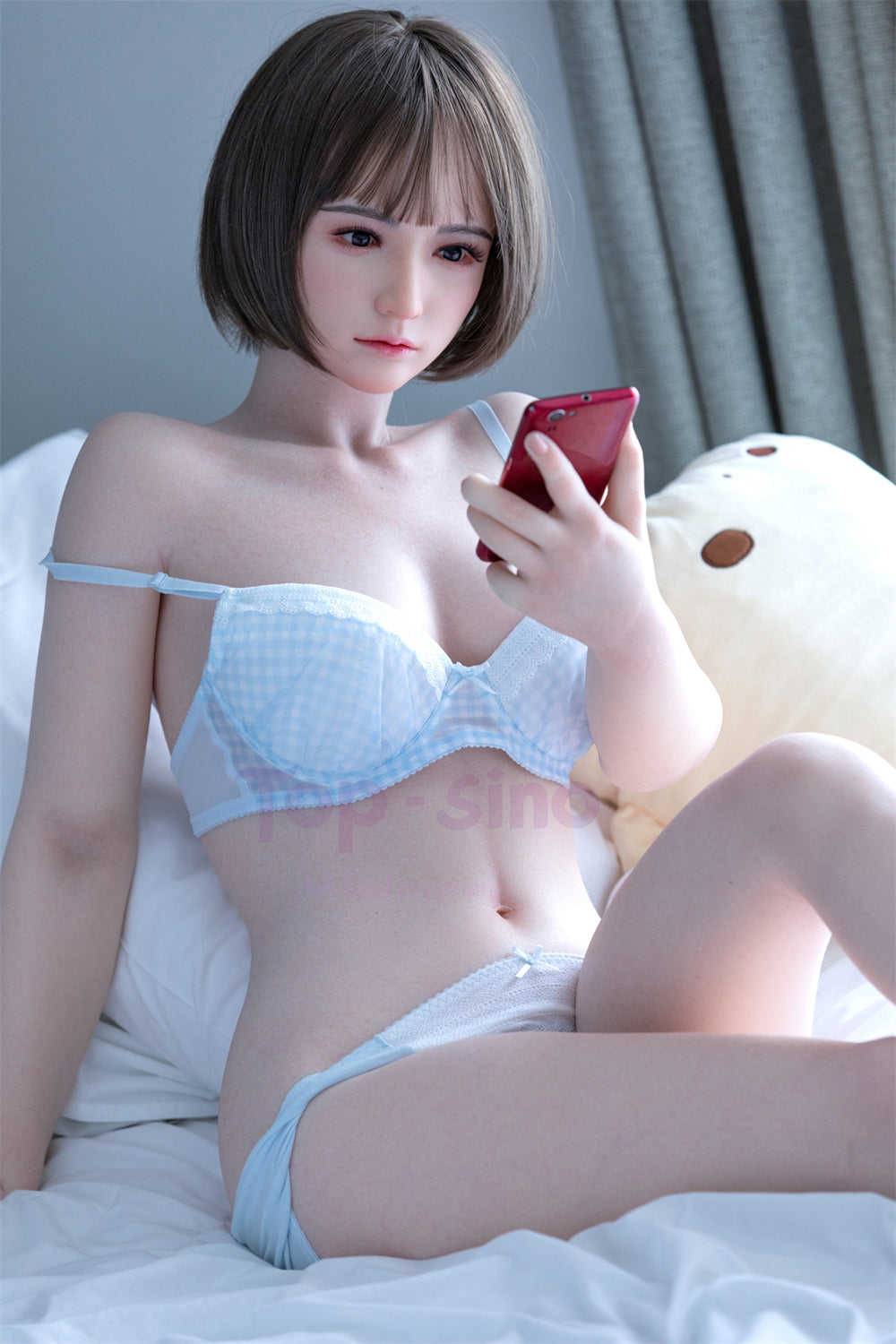 Top Sino 158 cm B Platinum Silicone - Miyou - V1 | Sex Dolls SG